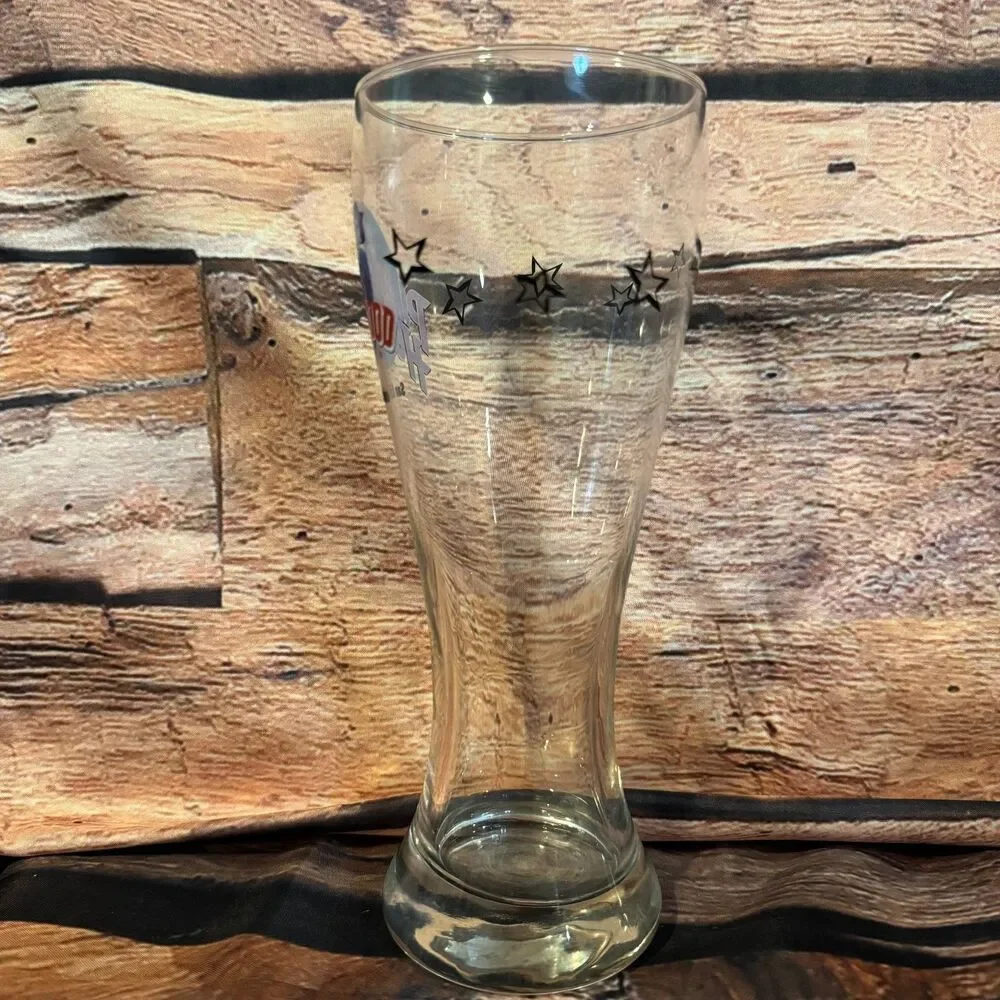 Planet Hollywood San Antonio Pilsner Glass Clear Restaurant Memorabilia